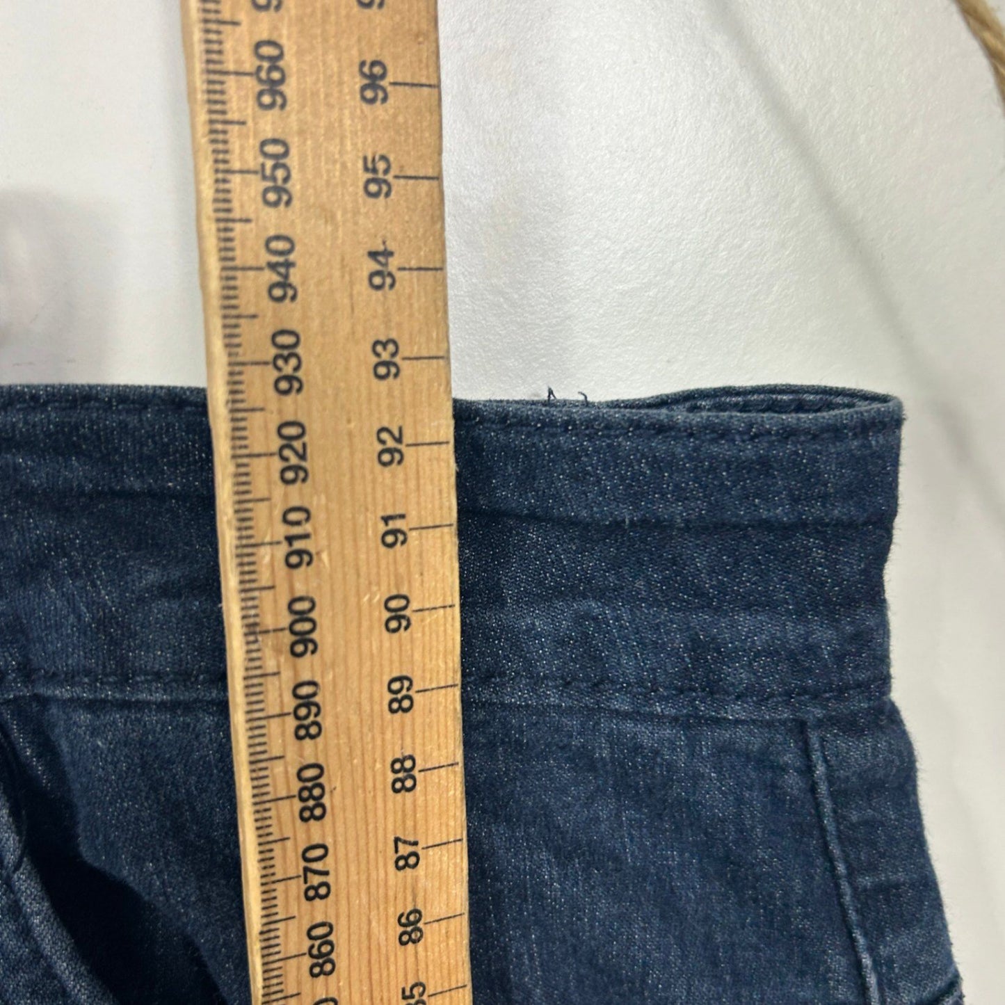 Millers Womens Blue Cotton Blend Denim Straight Jeans Size 22