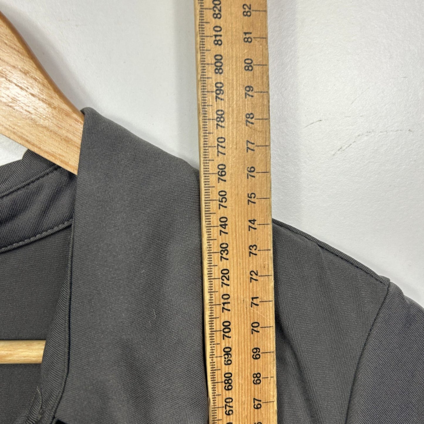 City Chic Womens Grey Short Sleeve Collared Button up Ruched Top - Size 16