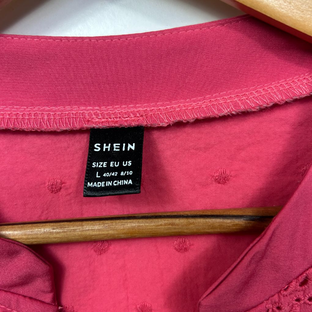Pink top label detail view