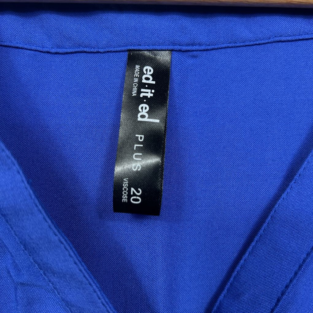 Blue top label detail view