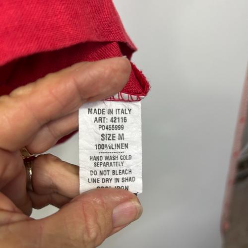 Alessia Pacini Red Top - Size M