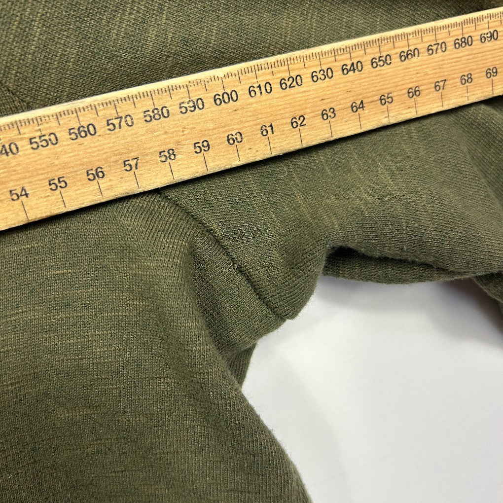 Virtuelle Khaki Graphic Sweatshirt - Size L