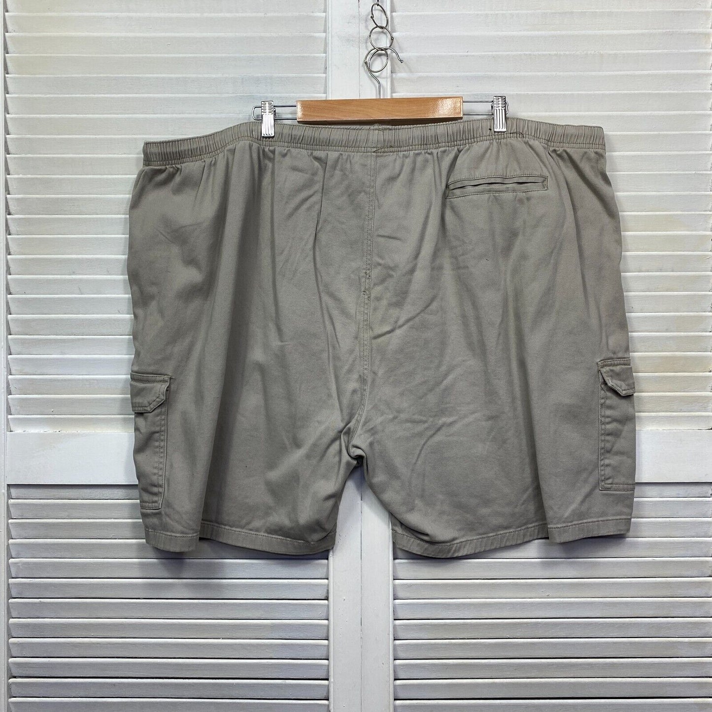 DBK Apparel Shorts Size 147 Plus Cargo Bermuda Pockets Cotton Blend