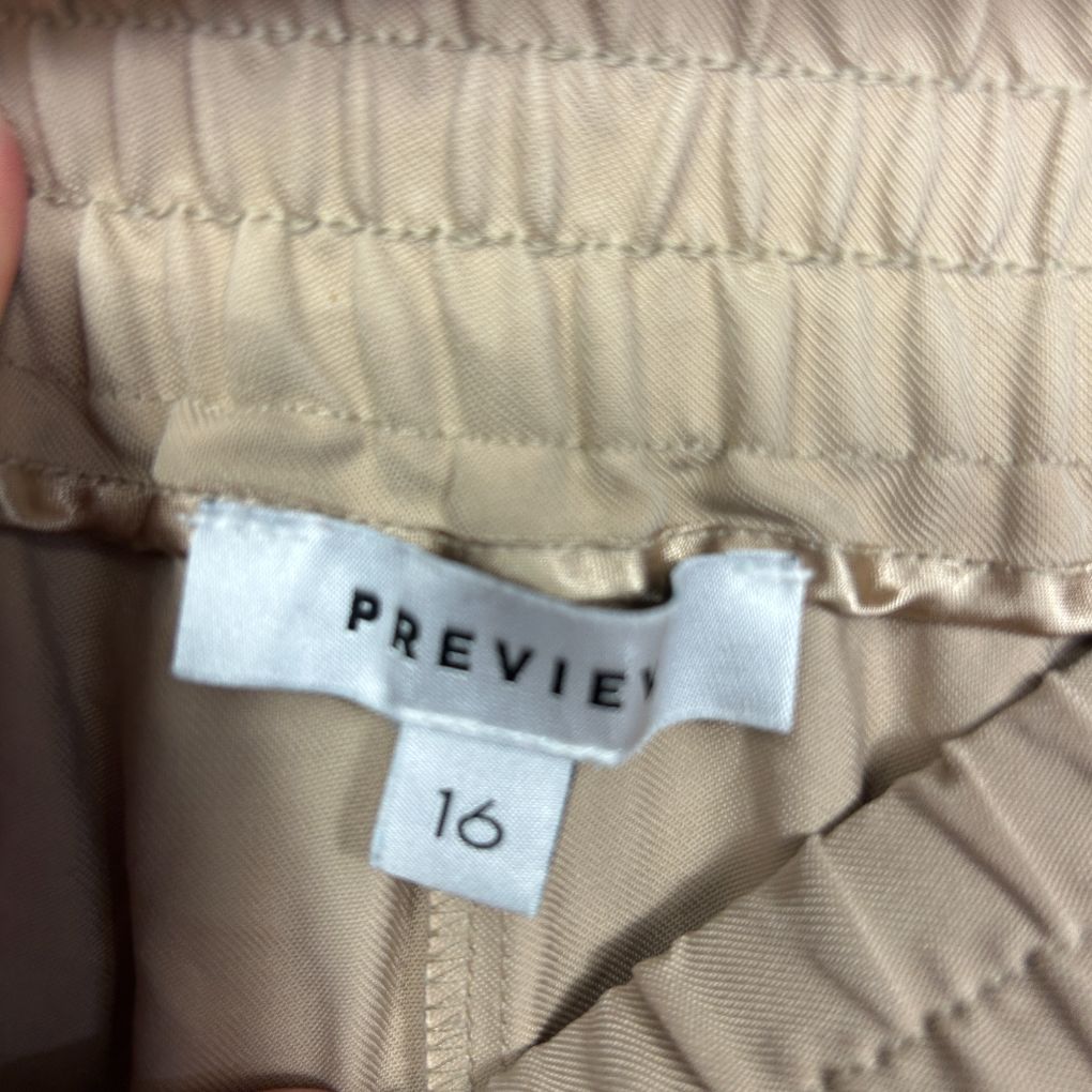 Preview Beige Pants - Size 16