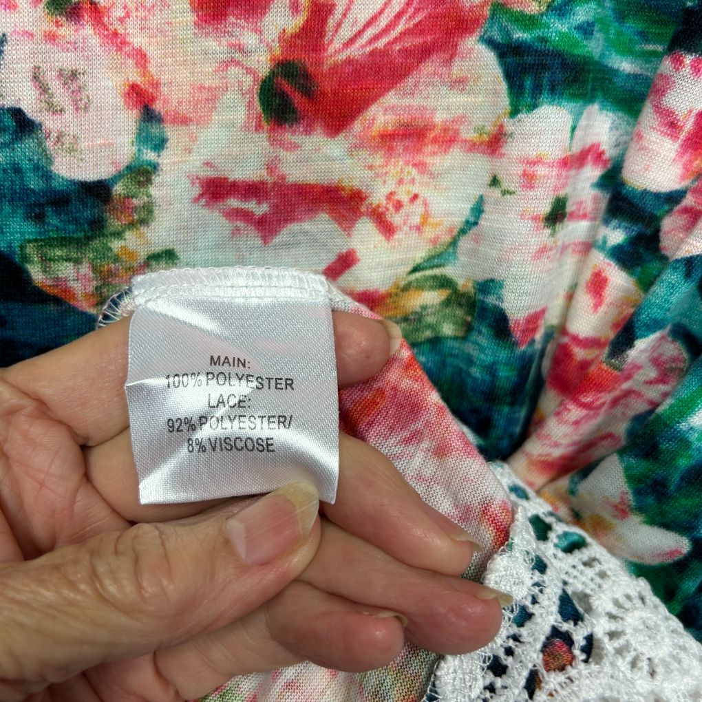 Millers Multicolour Floral Top - Size 18