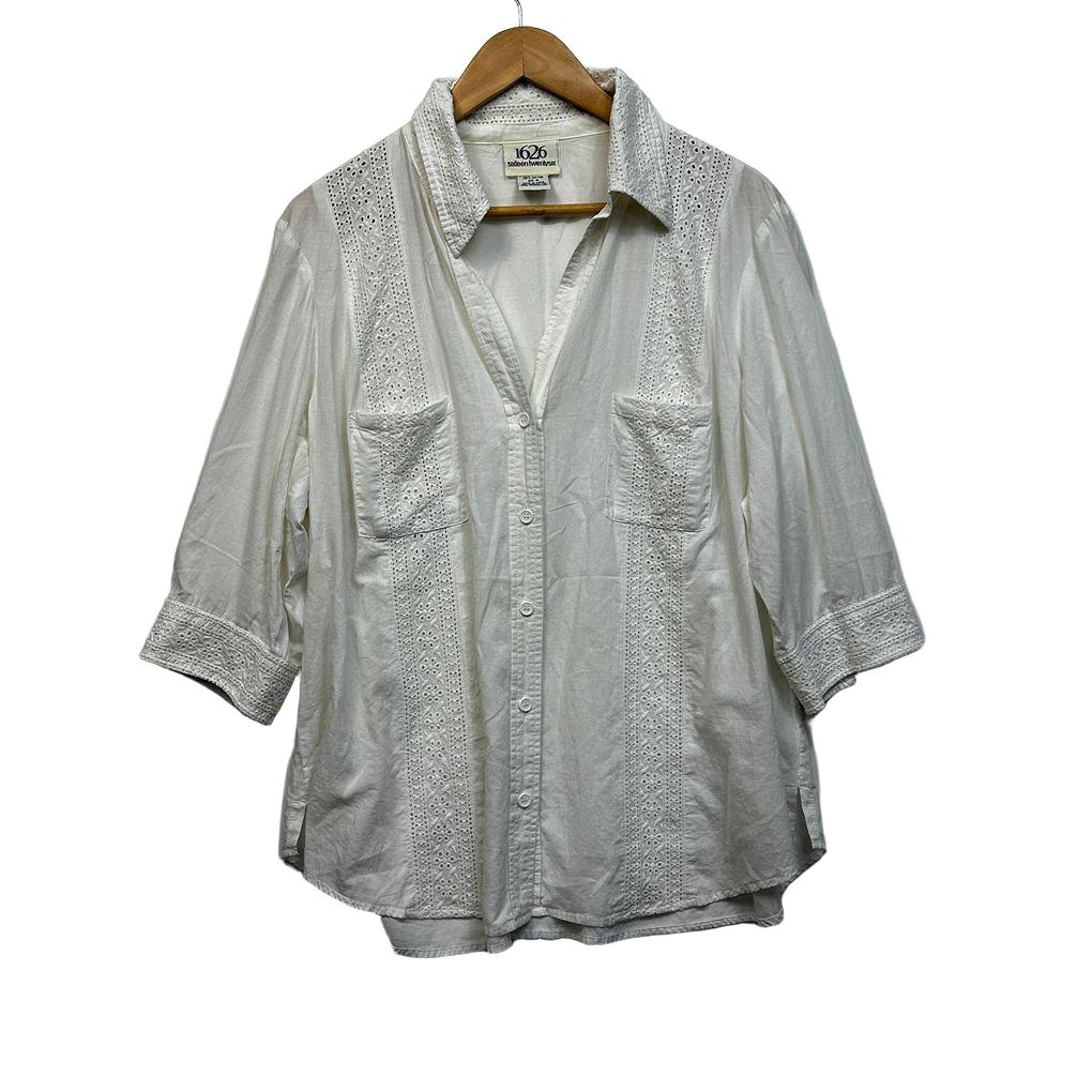 1626 Broderie Shirt - Size 18