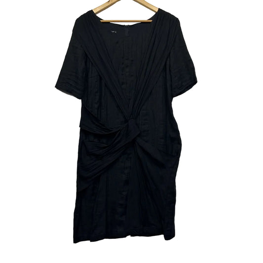 Black dress front view