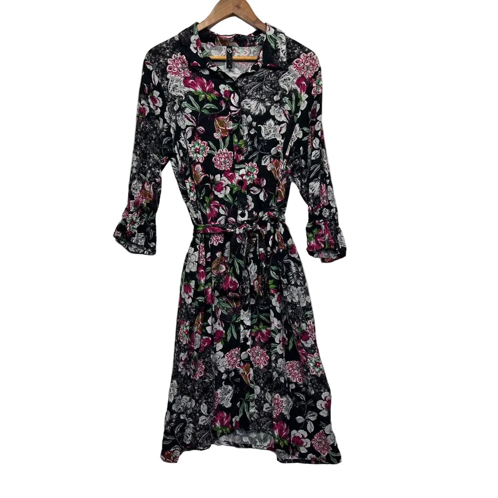 Taking Shape Black Dress - Size 12