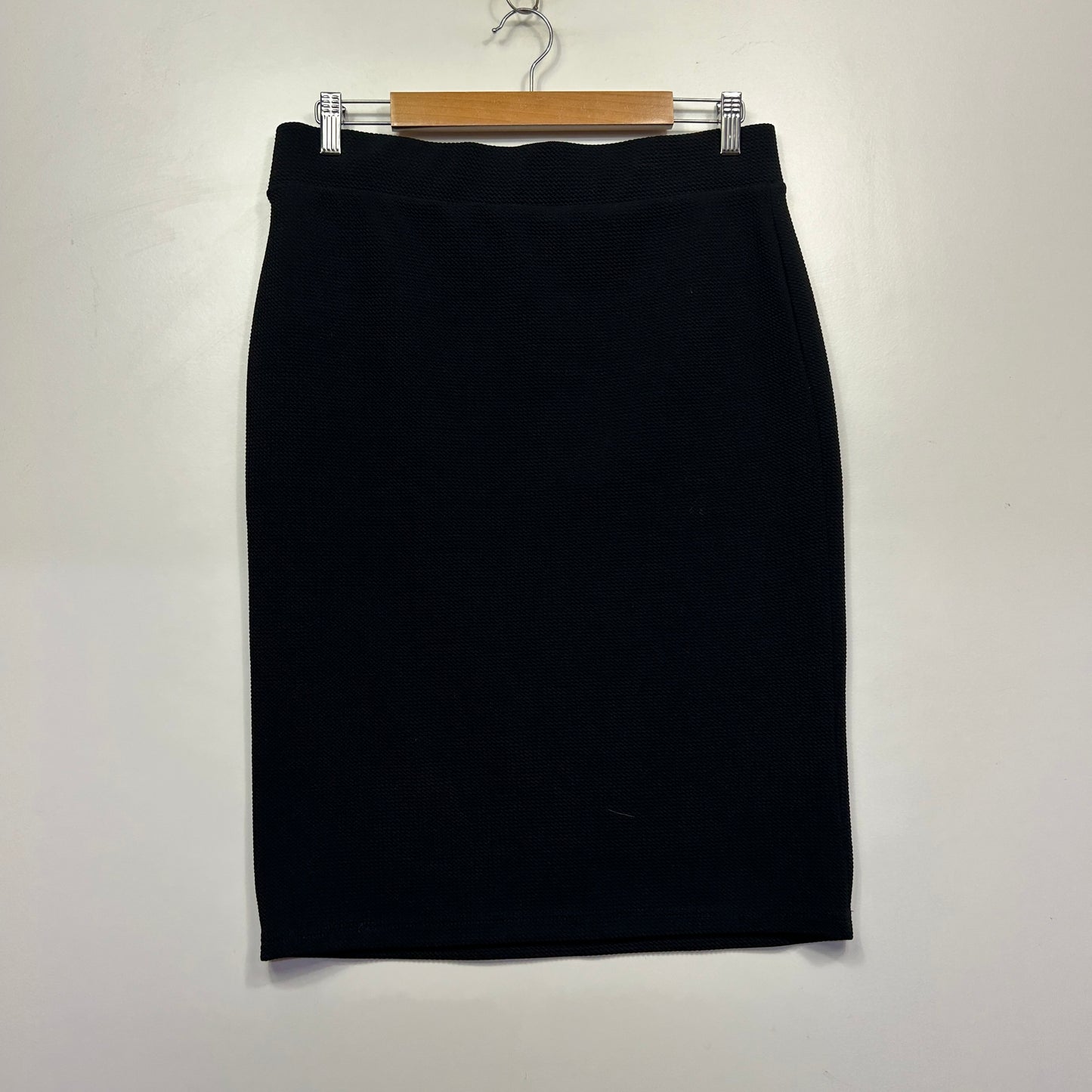 Black skirt front view