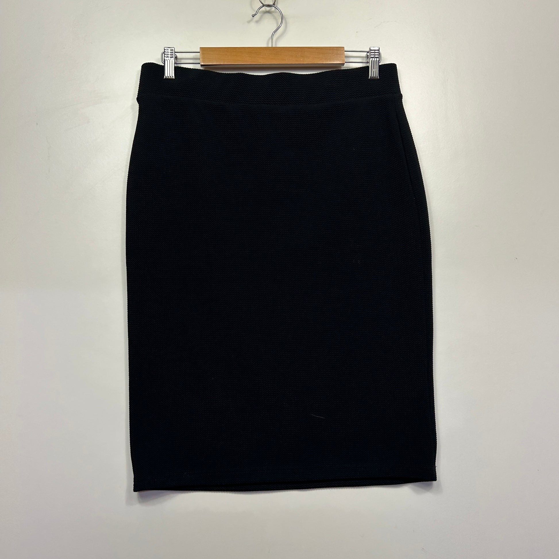 Black skirt front view