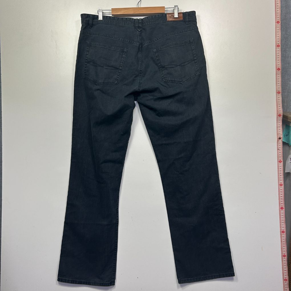 Black jeans back view