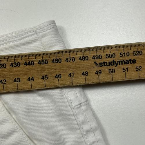 Now White Cuffed Chino Shorts - Size 16