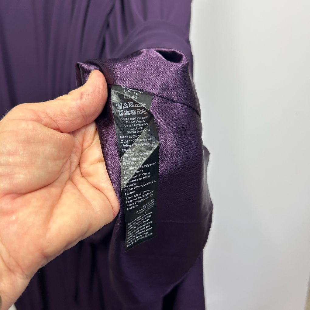 Purple top label detail view