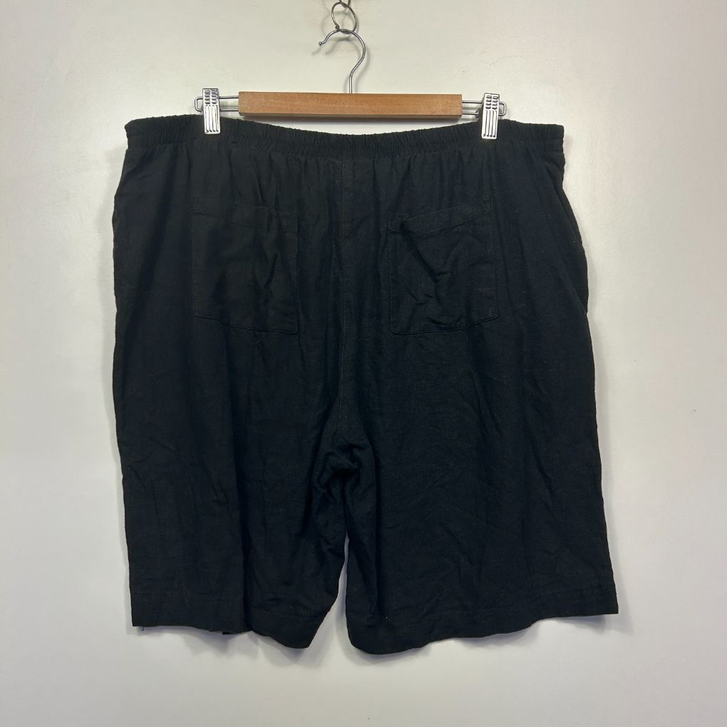 Black shorts front view