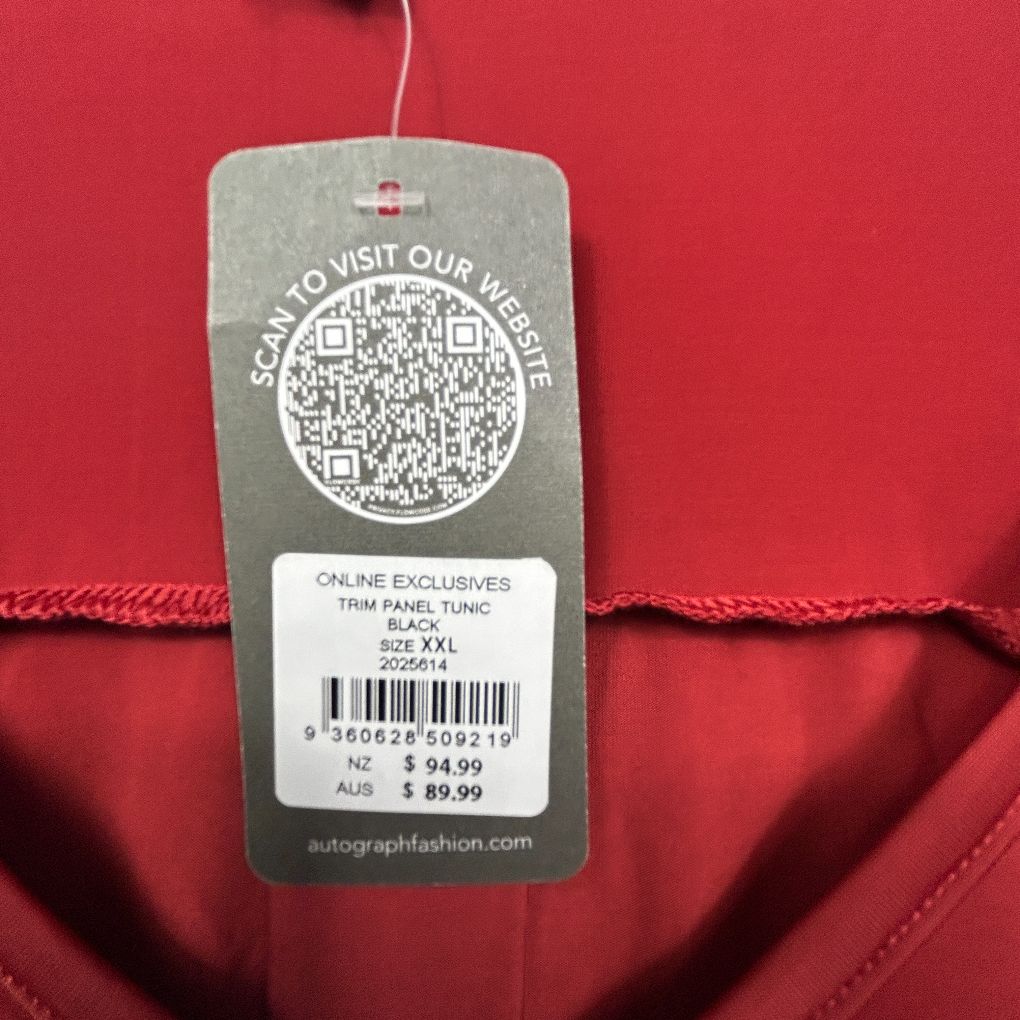 Red jacket label detail view