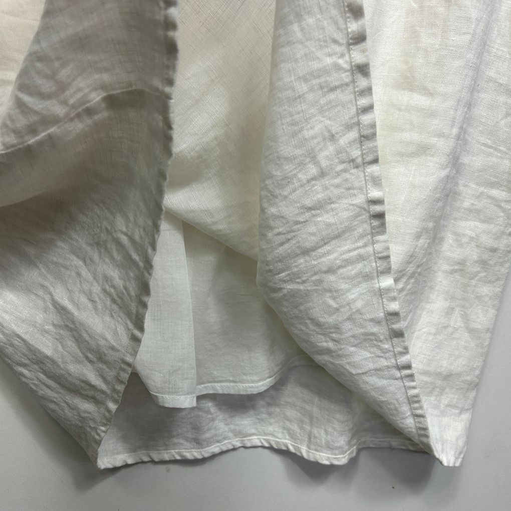 Carmel's Designs Natural Linen Sleeveless Dress - Size 16