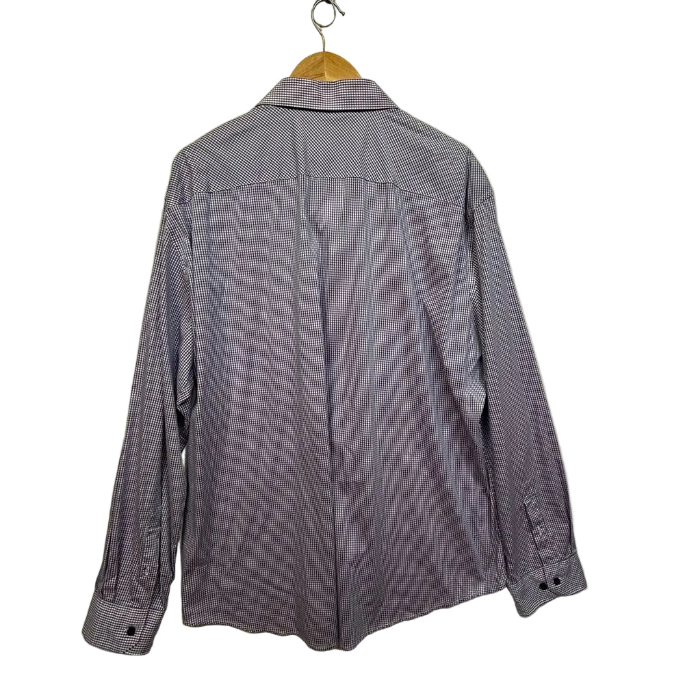 Johnny Bigg Grey Check Shirt - Size 4XL