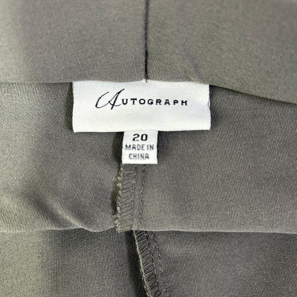 Autograph Khaki Cropped Pants - Size 20