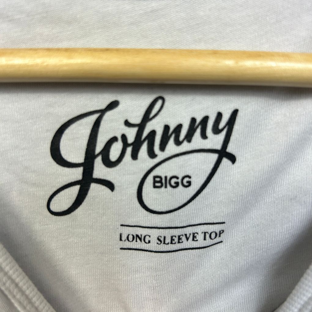 Johnny Bigg Black Cotton Long Sleeve Tshirt- Size 7XL