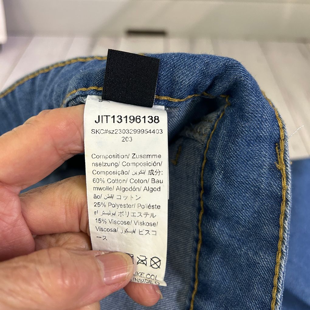 Shein Blue Denim Skirt - Size 1XL