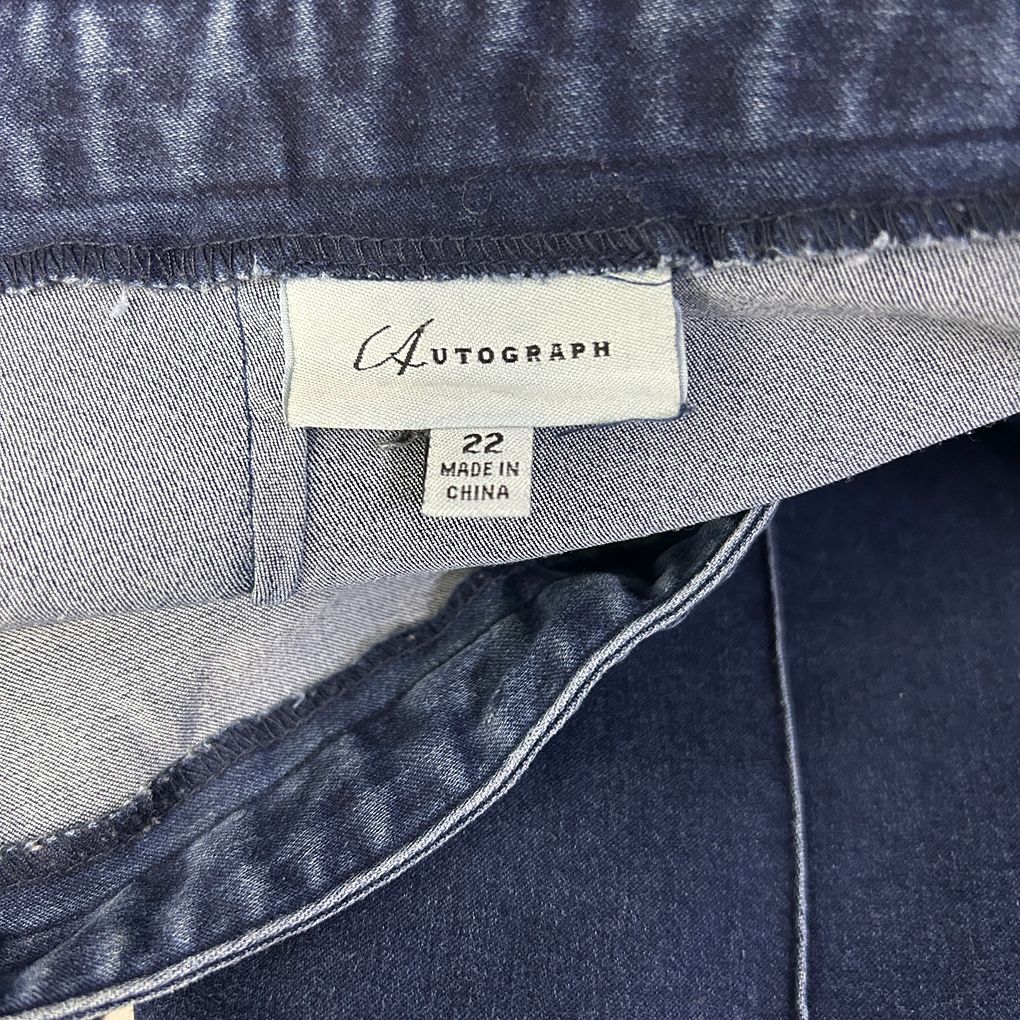 Autograph Blue Denim Jeans - Size 22