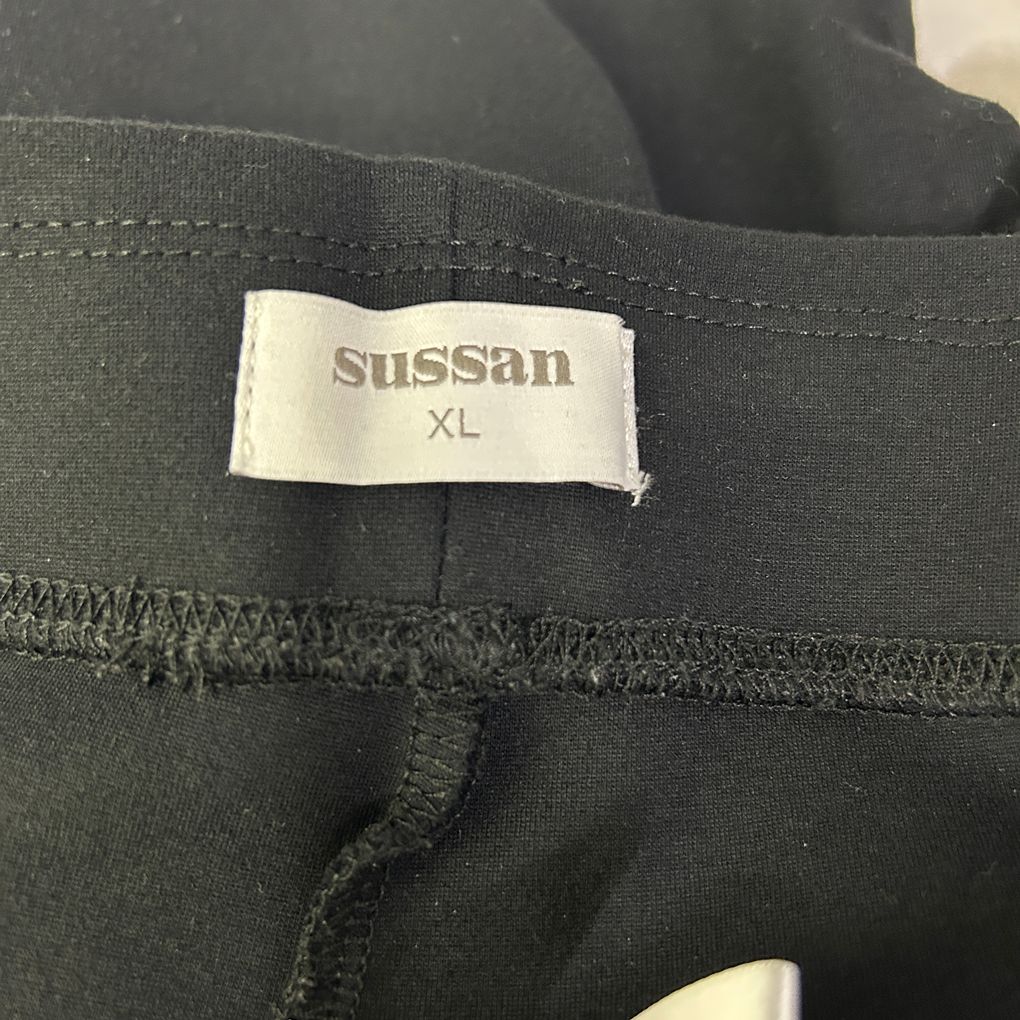 Sussan Black Pull On Pants - Size XL