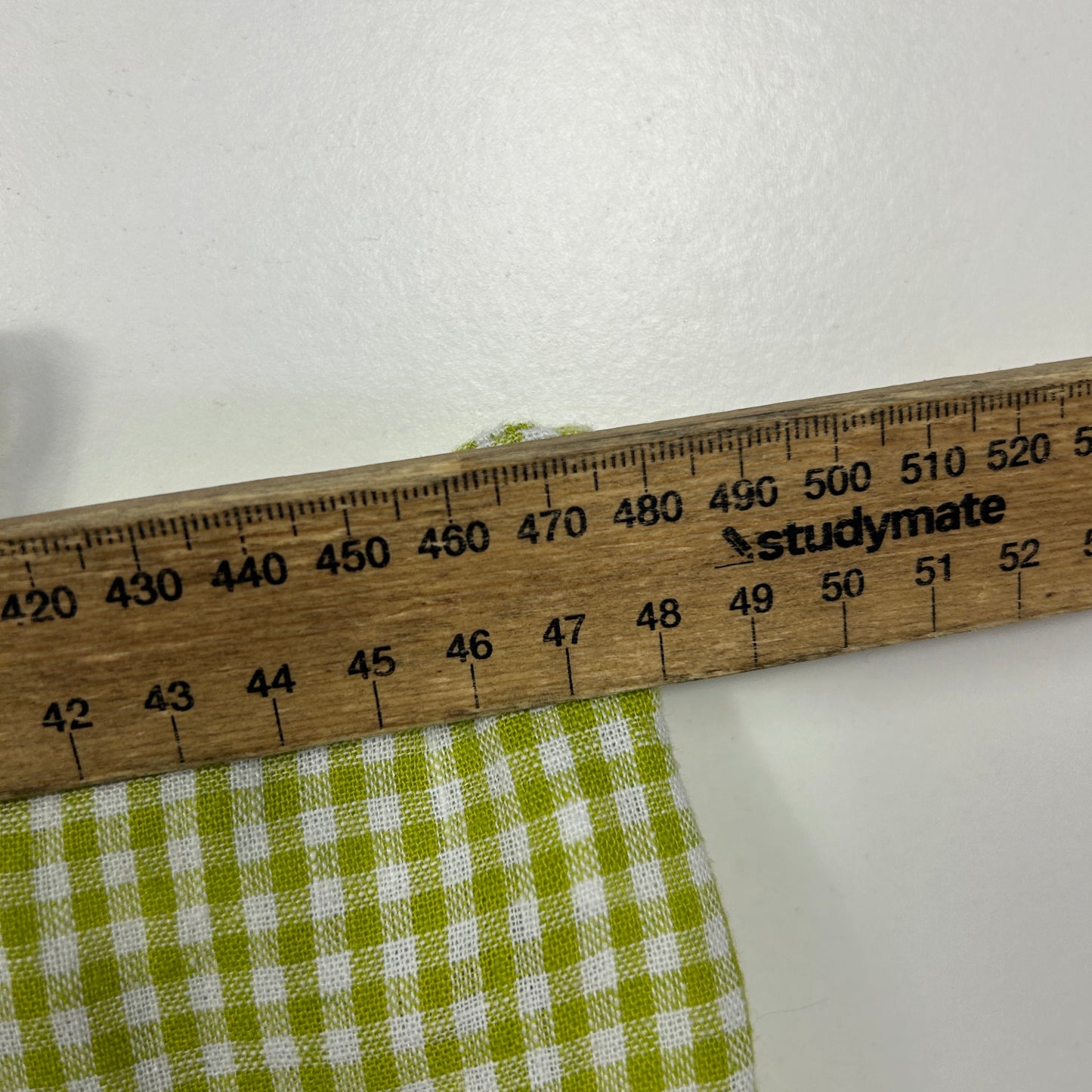 Capture Lime Gingham Pants - Size 18