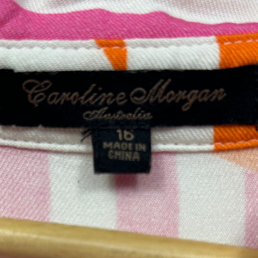 Caroline Morgan Australia size 16 label detail view