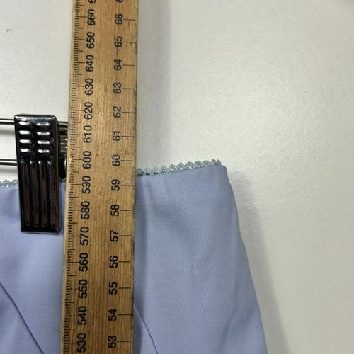 Rockmans Light Blue A-Line Skirt - Size 18