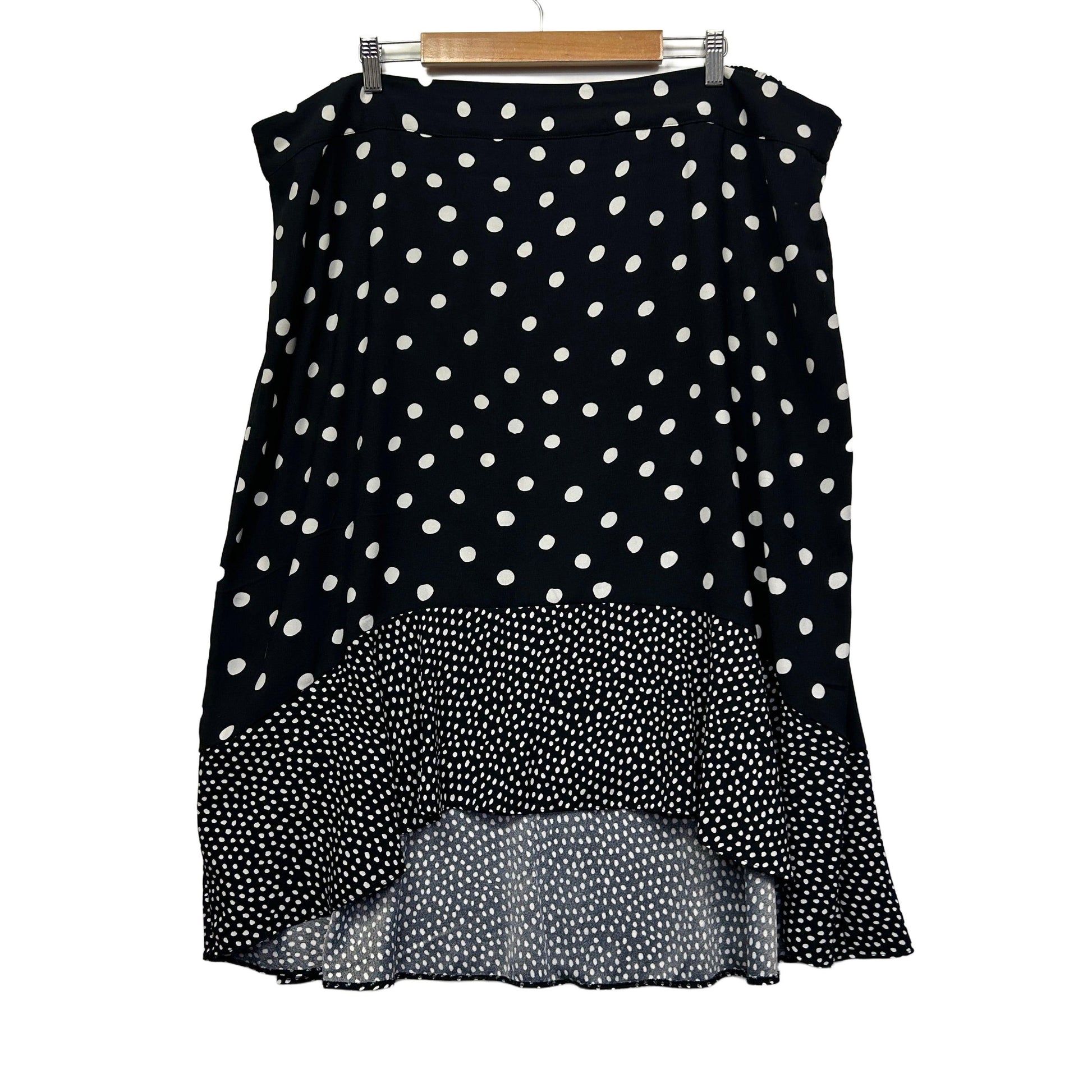 Autograph Black Polka Dot Top - Size 24