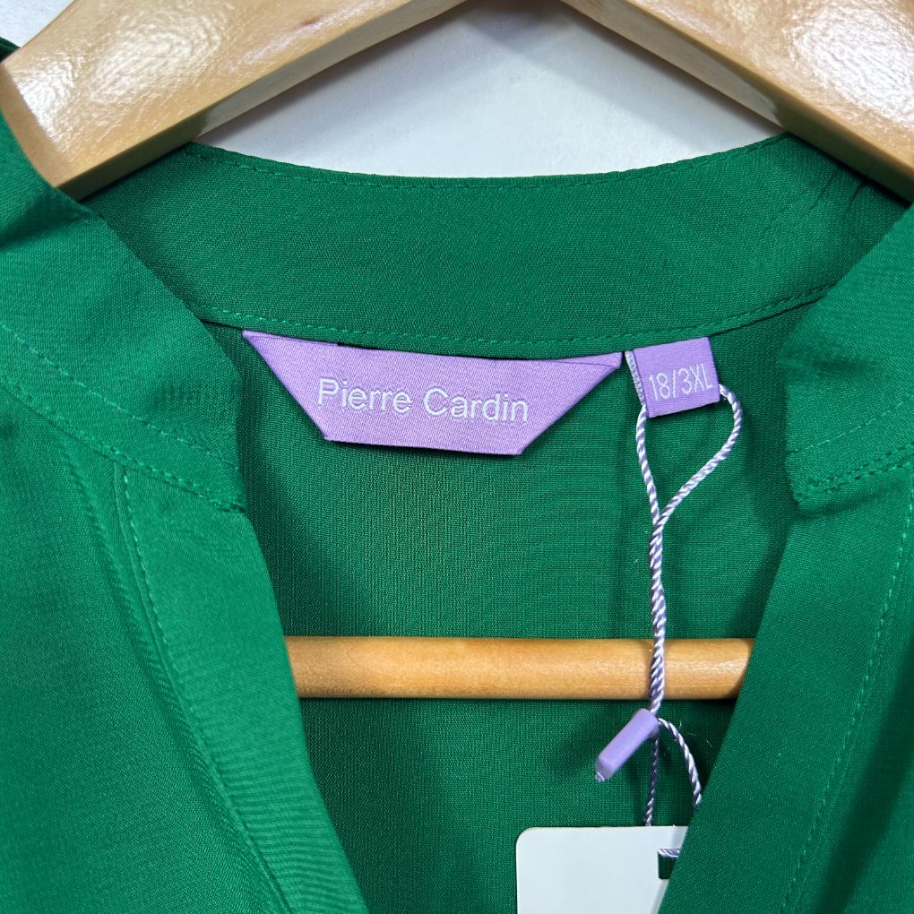 Green sweater front view