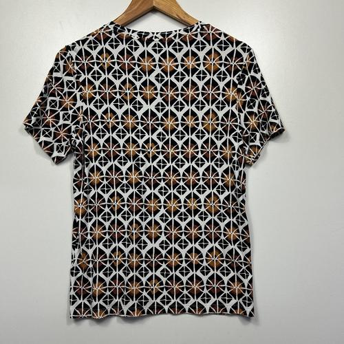 Sportscraft Geometric Print Top - Size 14