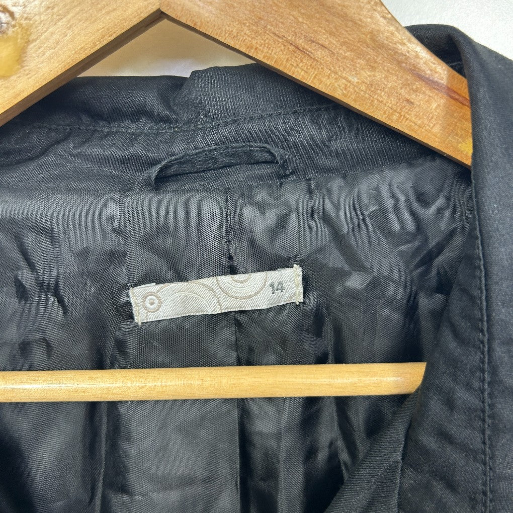Black jacket label detail view