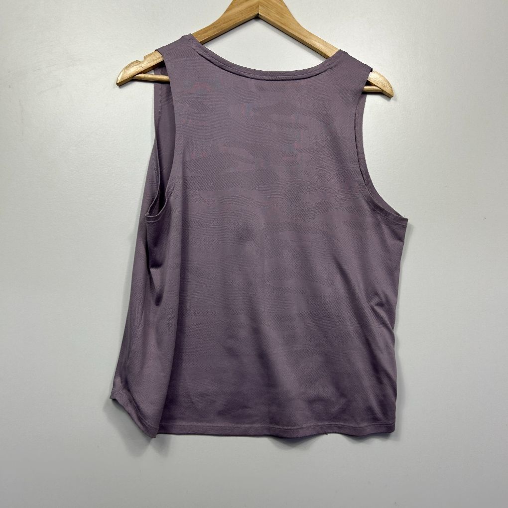 Purple tank top front view