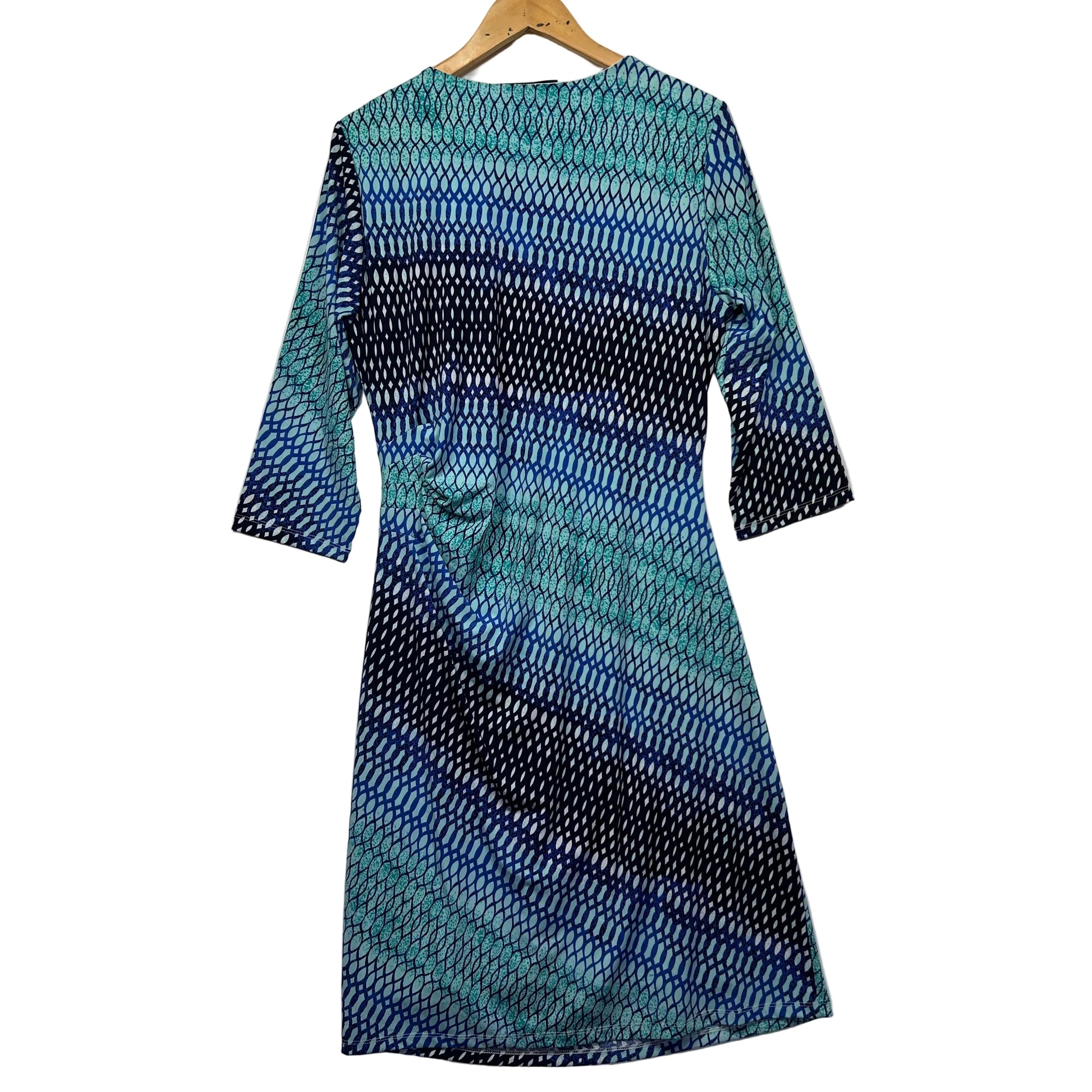Multicoloured Geometric Dress - Size 18-20