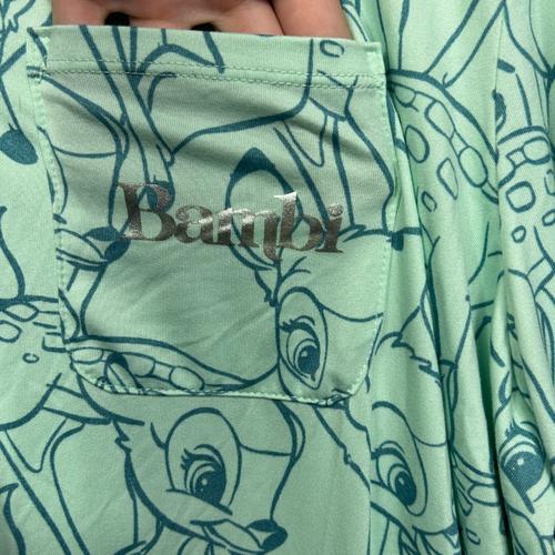 Disney Classics Mint Green Bambi Print Night Shirt - Size 20