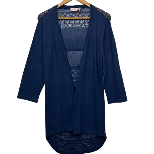 Millers Navy Cardigan - Size 18
