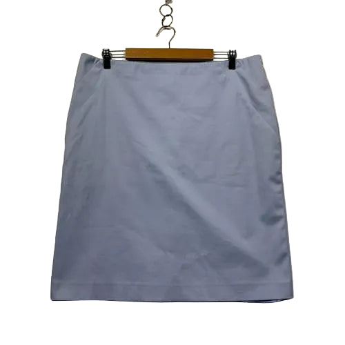 Rockmans Light Blue A-Line Skirt - Size 18