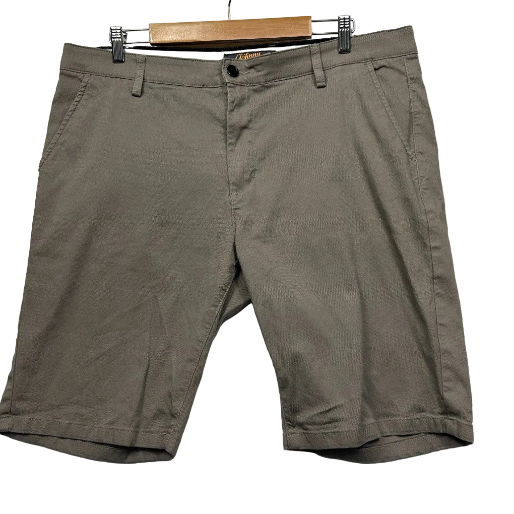 Khaki shorts front view