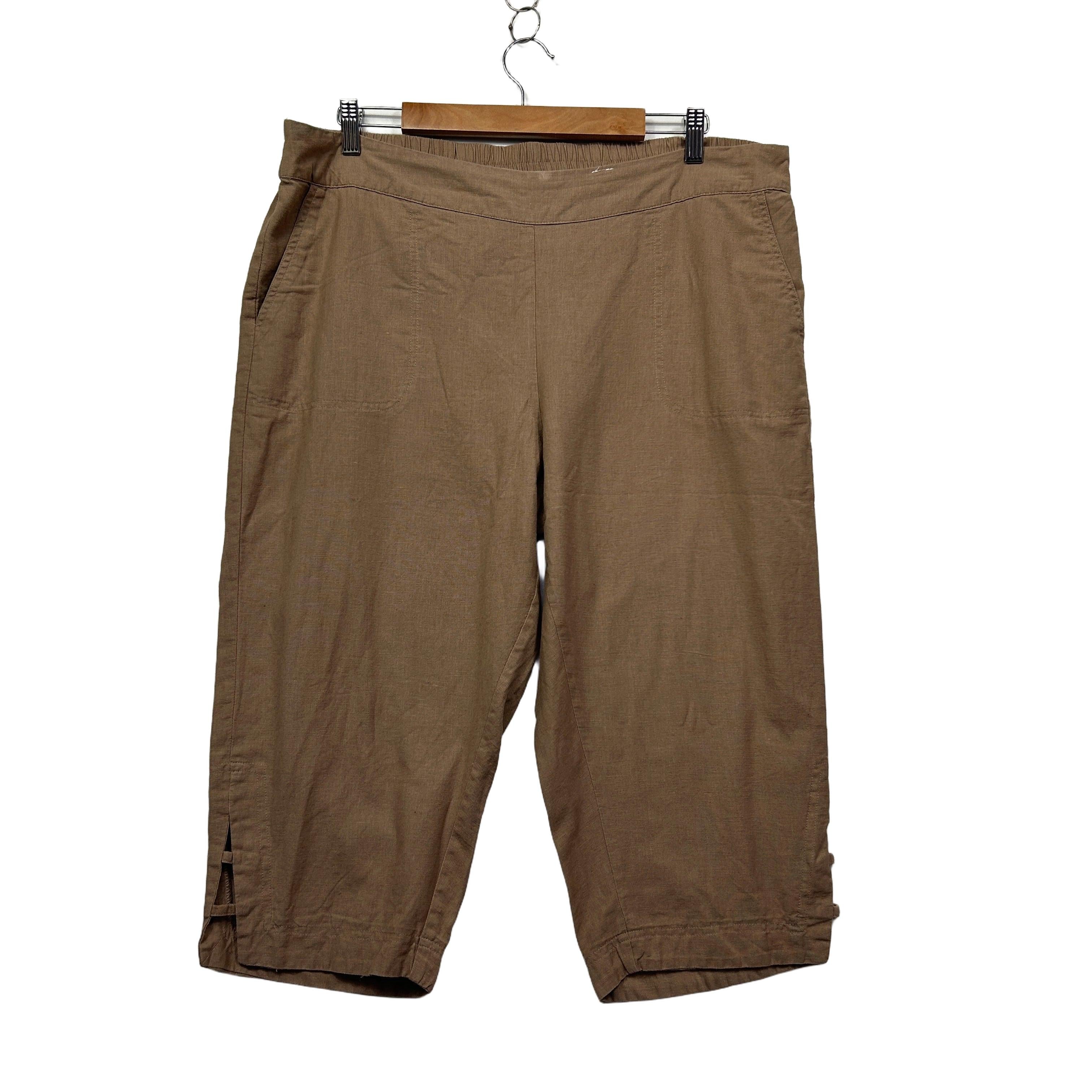 Millers Brown Cropped Pants - Size 18