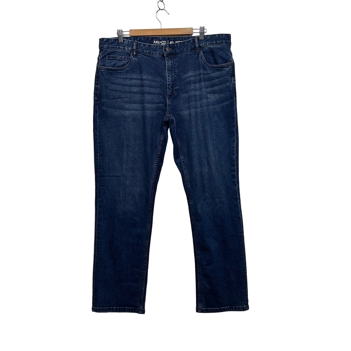 AXL+CO Blue Straight Jeans - Size 40