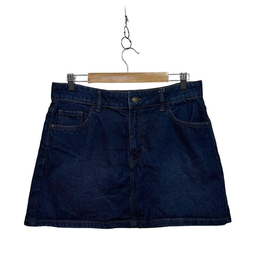 Anko Blue Denim Mini Skirt - Size 14
