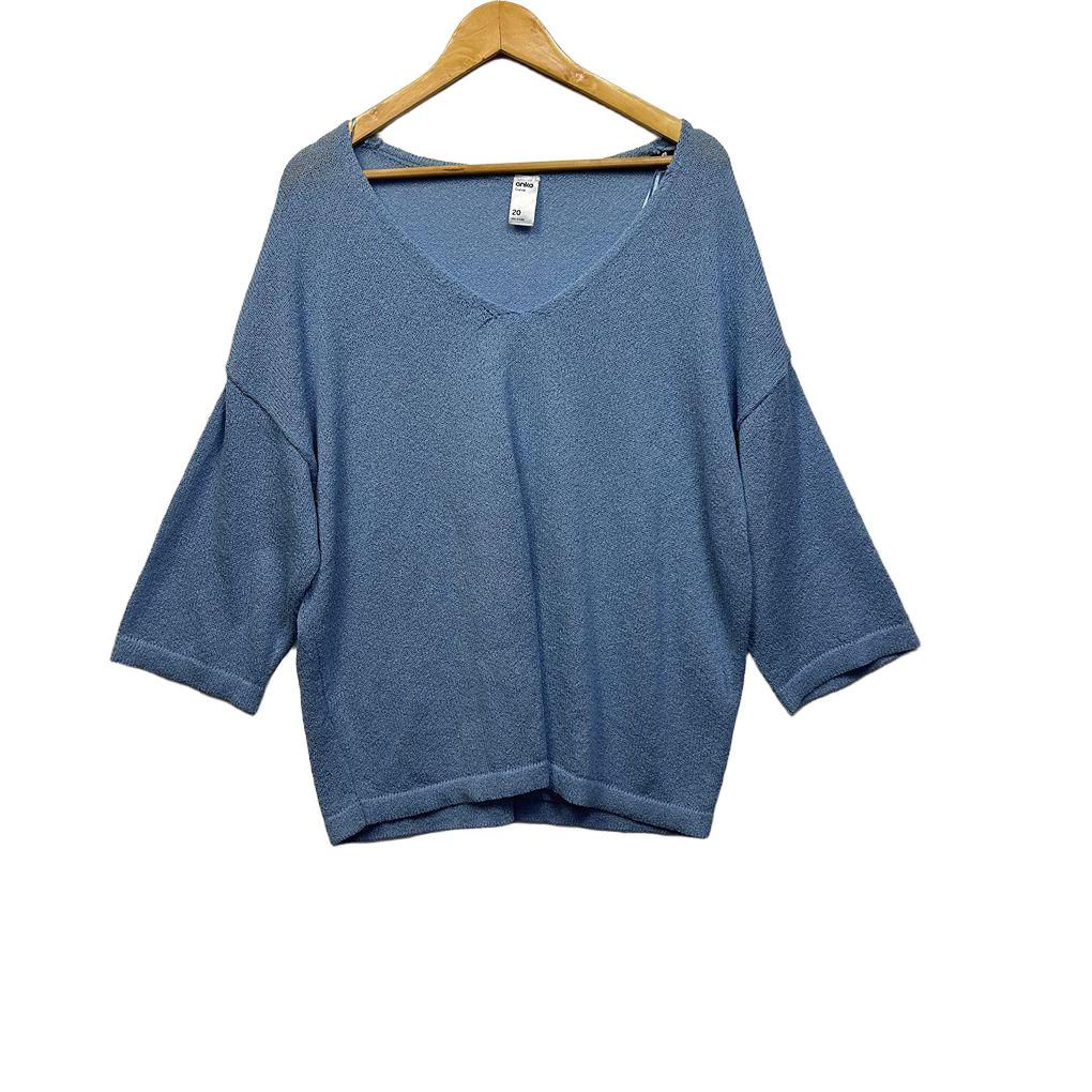 Anko Blue Top - Size 20