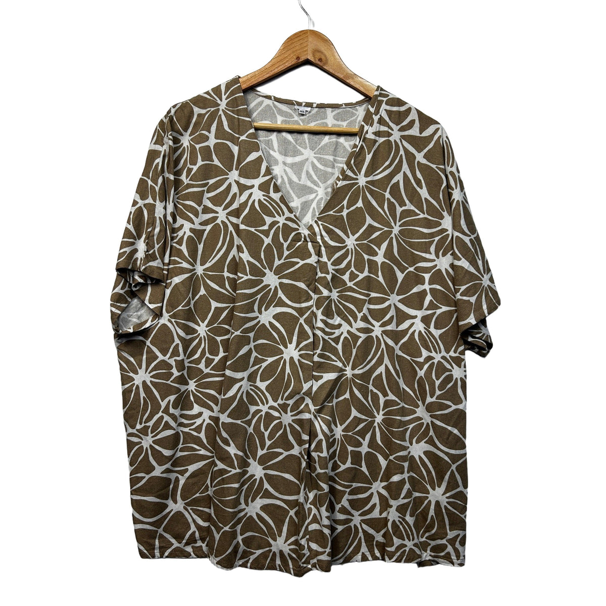 Anko Brown Floral Top - Size 20/22