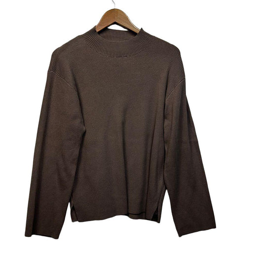 Anko Brown Long Sleeve Top - Size 16