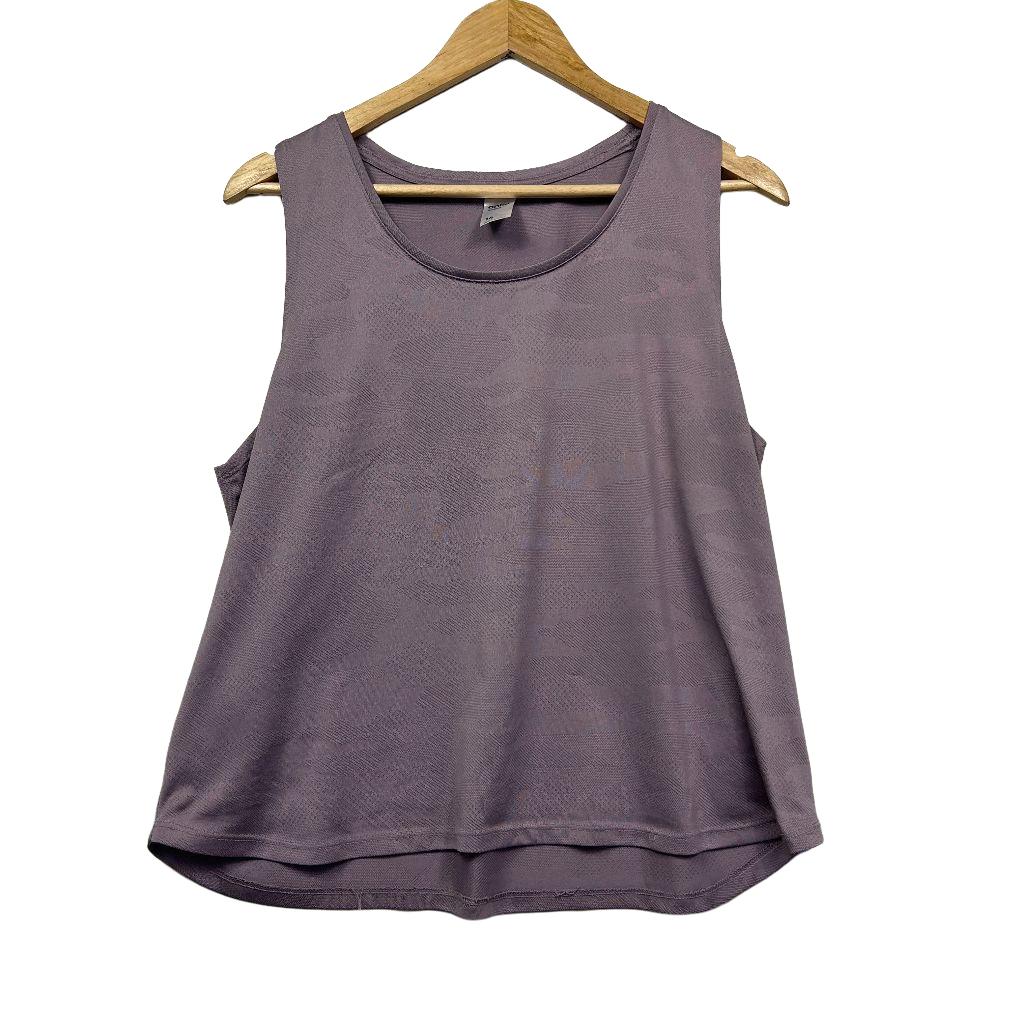 Anko Lavender Activewear Tank Top - Size 14