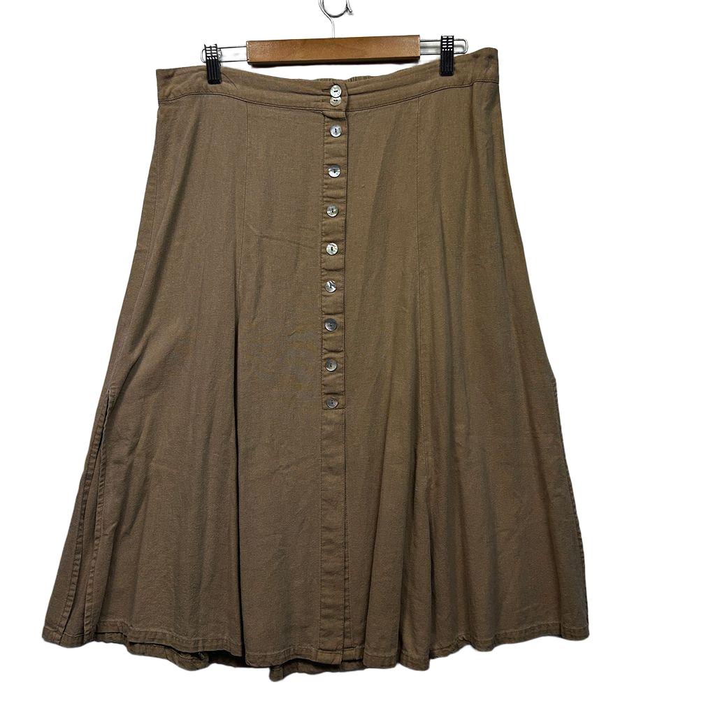 Anko Linen Skirt - Size 16