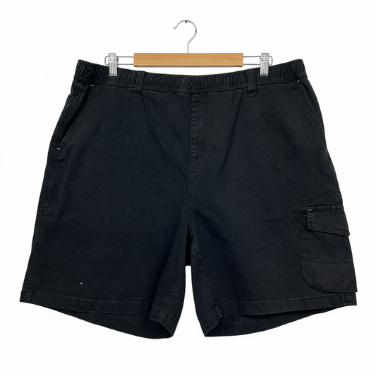 Anko Workwear Womens Black Cargo Shorts - Size 18