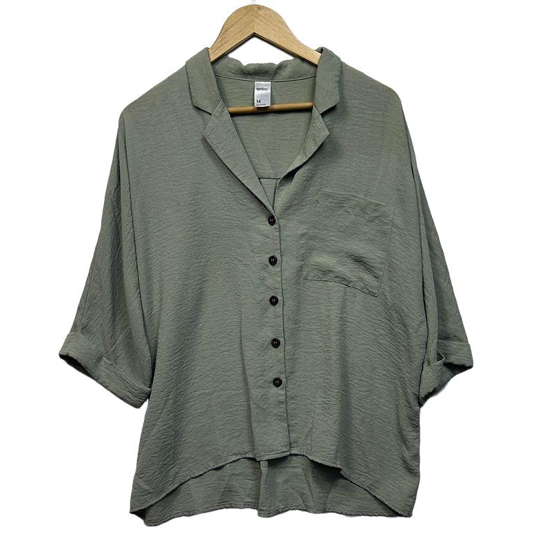 Anko Sage Top - Size 14