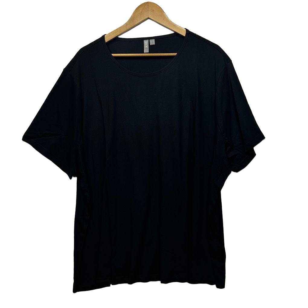 Asos Black Plus Size Cotton Tee - Size 28
